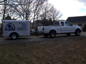 All loaded up, and heading to a wedding